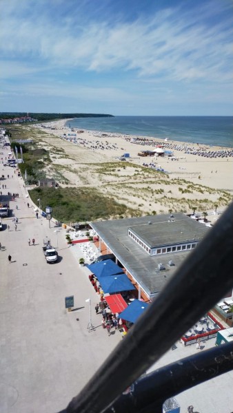 vu sur la plage