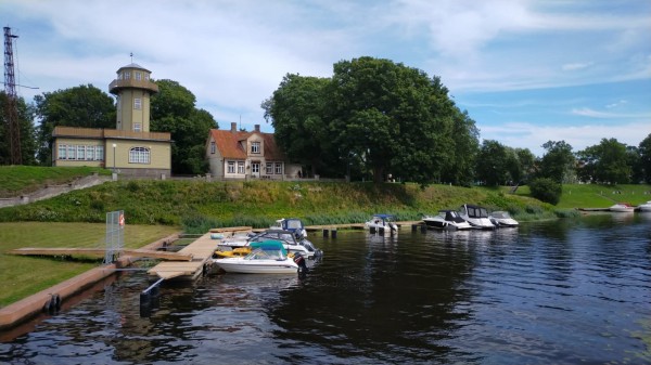 Ce qu'il reste des fortifications de Pärnu