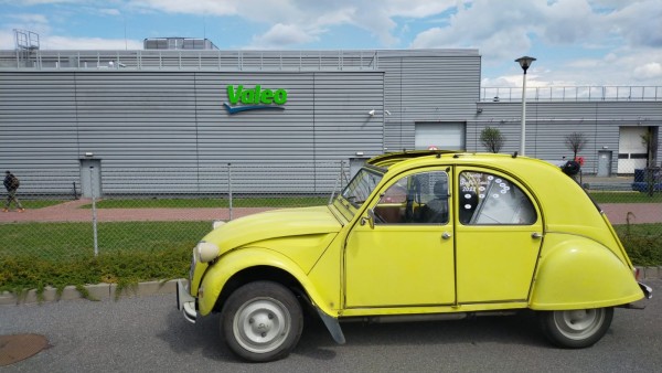 Passage devant "mon" usine à Czechowice Dziedzice