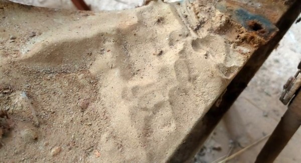 Capture 69.JPG (99.14 Kio) Vu 8613 fois Bernard a transporté une partie du désert sur son châssis