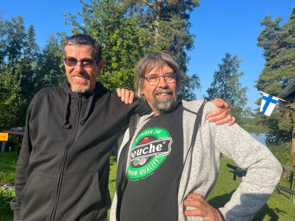 Remerciement à Jukka pour cette super rencontre.