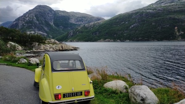 première photo du premier fiord du voyage.