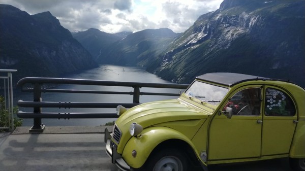 une belle vu sur un fjord