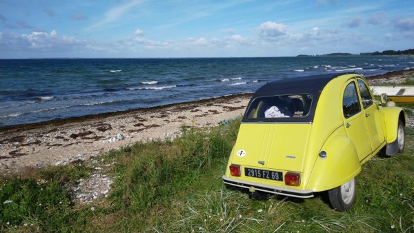 ce matin passage par la plage, avant le départ pour le sud et Allemagne.