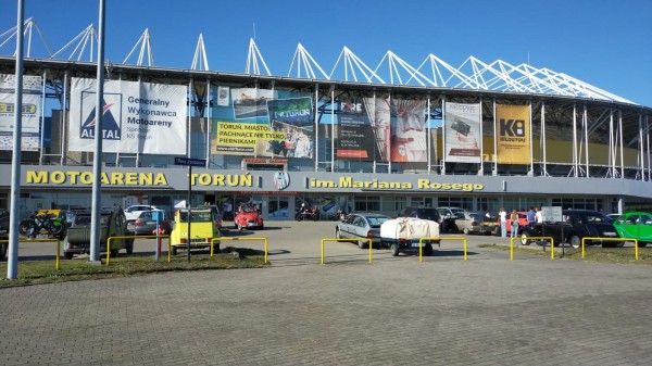 Arrivé à Torun, le Lieu de l'accueil