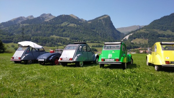 Les montagnes de la Gruyère toujours aussi magnifique