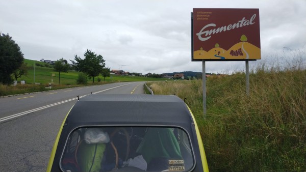 Après le samedi en Gruyère, me voici entrer en Emmental.