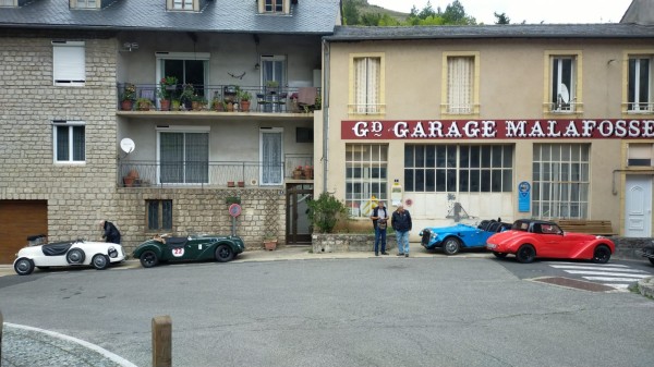 Visite d'un garage historique