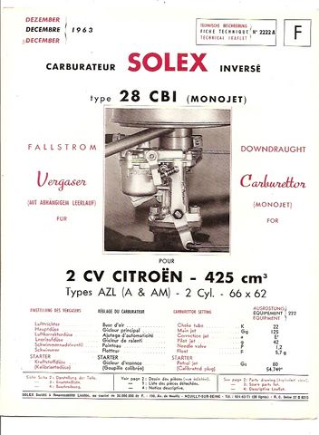 Fiche technique 2222 A Solex type 28 CBI F.jpg