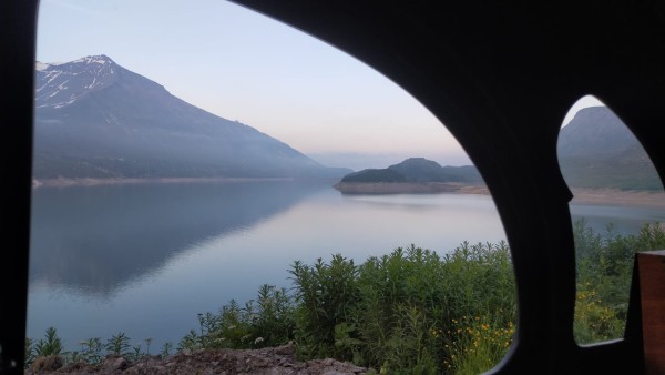 Ma chambre avec vue sur le lac