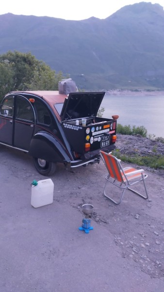 Petit déjeuner à la fraiche!