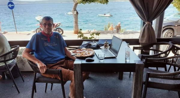 pose de midi à Crikvenica.