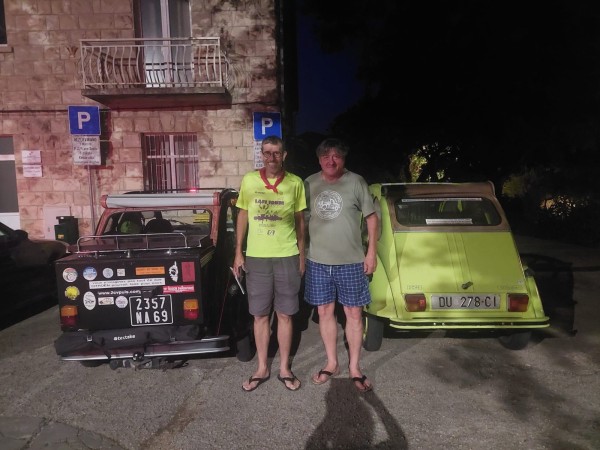 Photo d'hier soir avec Pepo