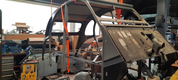 Renfort arrière pourri